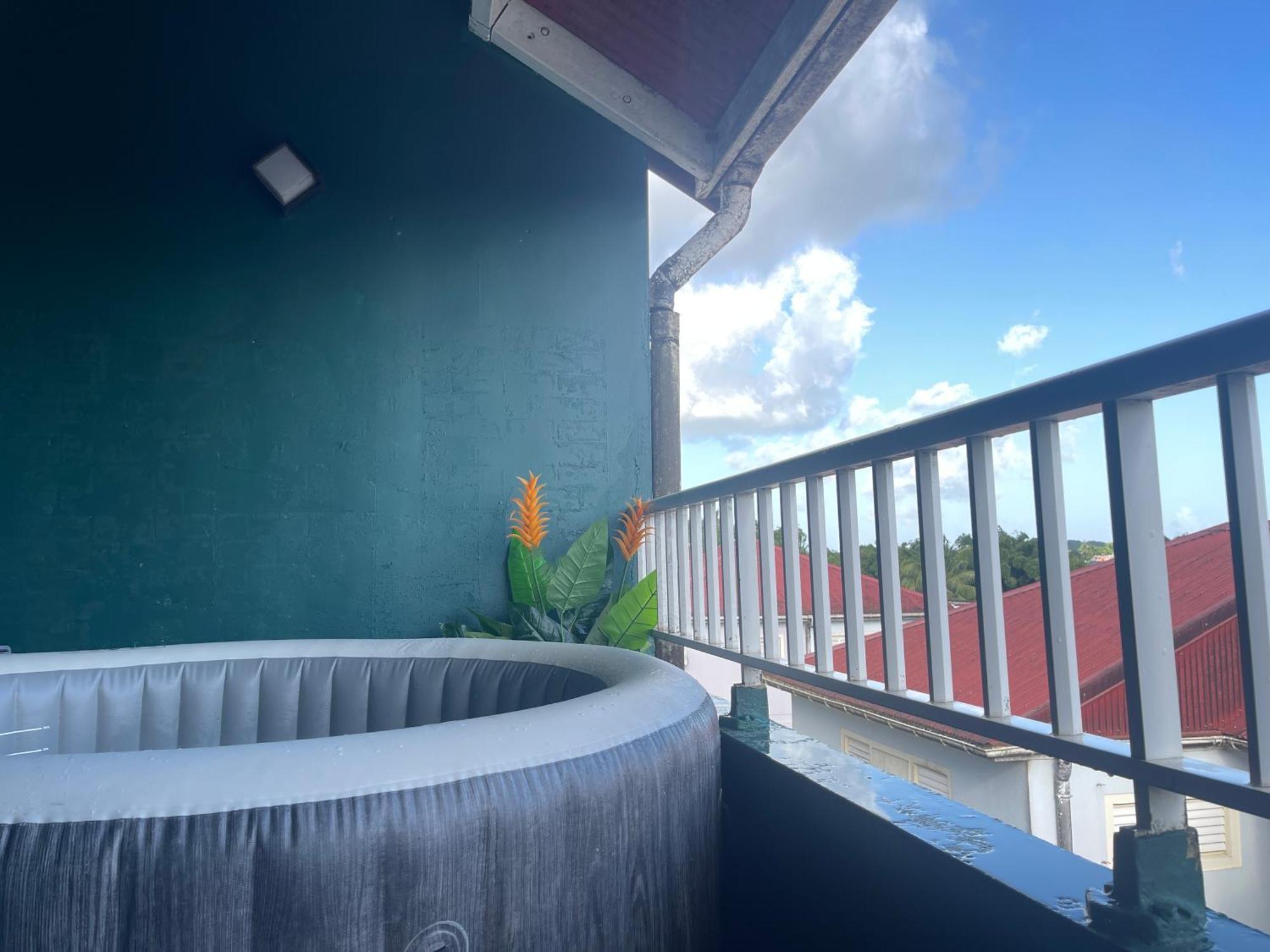 Appart Spa 20 Min Port Croisiere Et Aeroport ซานต์-โรส ภายนอก รูปภาพ